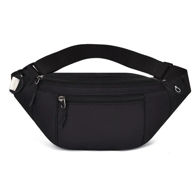 Fashionable Waist Bag Simple Multifunctional Shoulder Crossbody Go Out Oxford Cloth Change Mobile