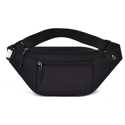 Fashionable Waist Bag Simple Multifunctional Shoulder Crossbody Go Out Oxford Cloth Change Mobile