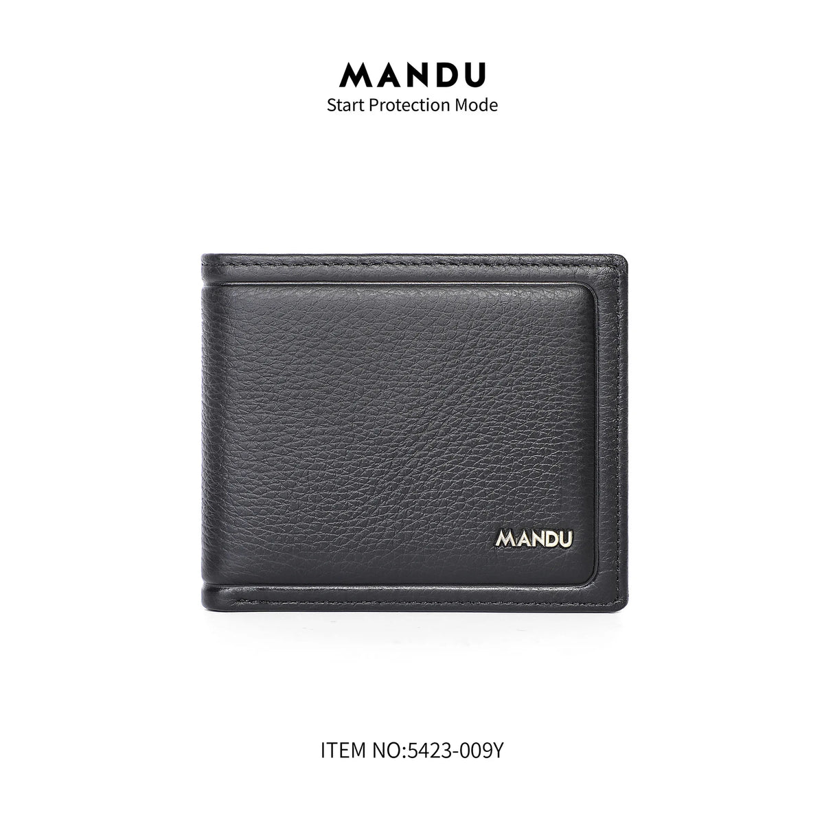 Men S Solid Color Large Capacity Security Brush Multi-Function Card Holder Small Change Storage