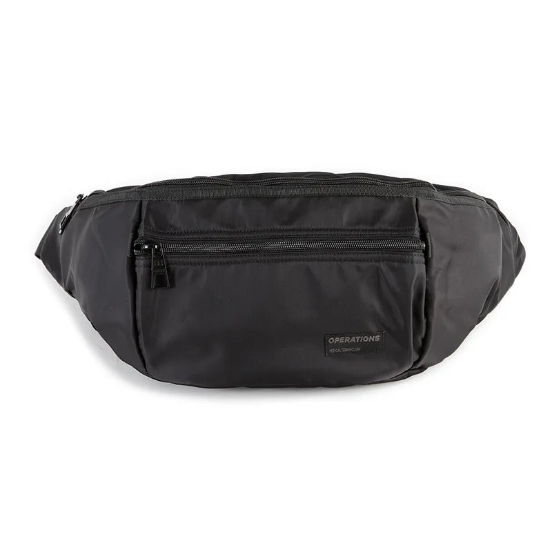 Men S Crossbody Bag Large Capacity Leisure Sports Chest Waterproof Oxford Cloth Riding Outdoor