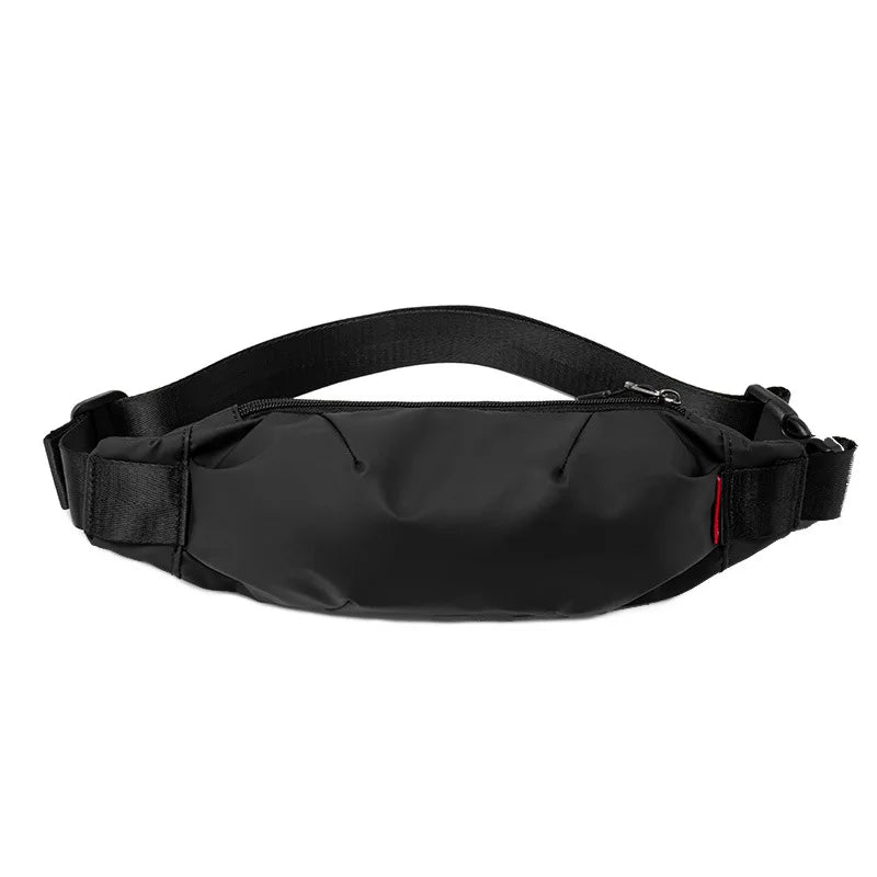 Men S Women One-Shoulder Oxford Cloth Waterproof Mobile Phone Storage Cycling Chest Bag - Waterproof