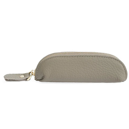 Leather Mini Coin Purse Long Cute Zipper Bag Ladies Cowhine Small