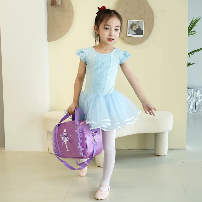 Children S Dance Semi-Circular Single-Shoulder Bag Cute Crossbody Bag Girls