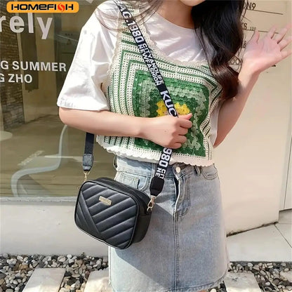 Homefish Pu Shoulder Bags Woman S Handbag Simple Crossbody Casual Messenger Bag Cool Phone