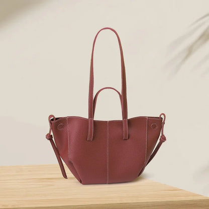 Large-Capacity Korean Version Commuter Tote Bag High-End Hand-Held Shoulder Bag