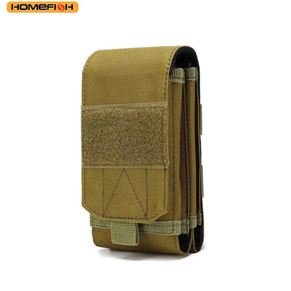 Double Molle Laser Cell Phone Pouch Tactical Belt Edc Holder Waist Accessories Bag Outdoor Camping