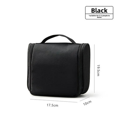 Hanging Travel Toiletry Bag – Waterproof Cosmetic Organizer with Hook
