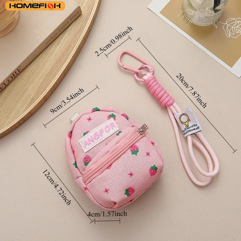 Homefish Women S Bag Pendants Lipstick Earphones Mini Storage Trendy Versatile Accessories