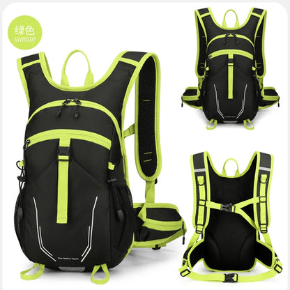 Men Women Oxford Cloth Backpack Riding Water Bag Mountain Light Running Marathon Sports