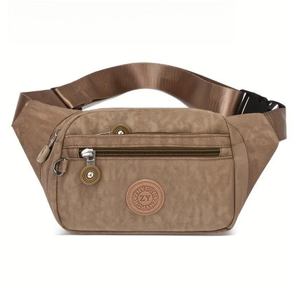Fanny Pack Crossbody Sling Bag – Multi-Pocket Waist Purse for Women