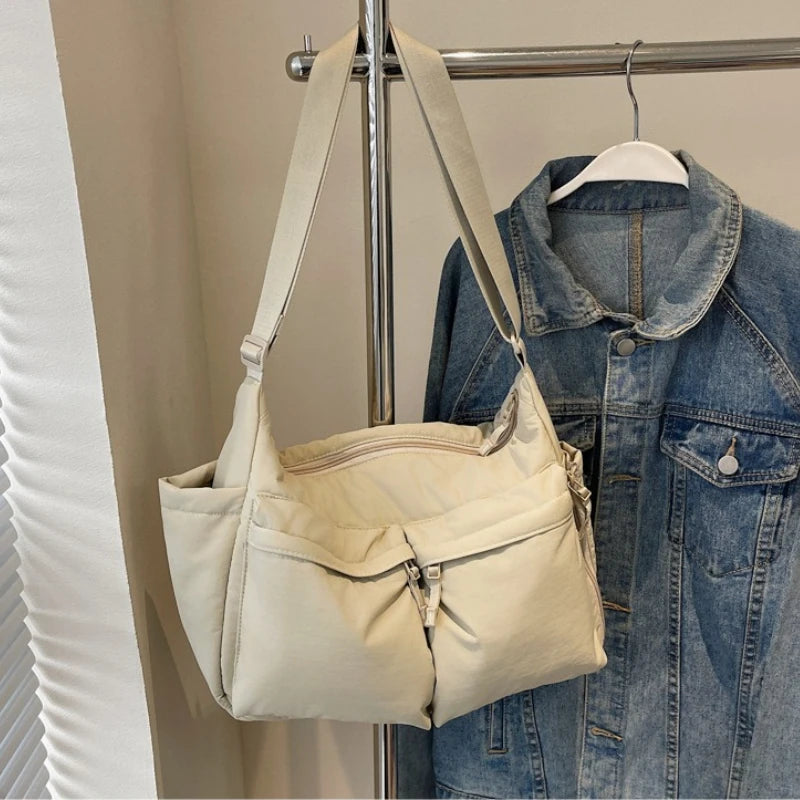 Crossbody Bag Large Capacity Casual Shoulder Purse for Women