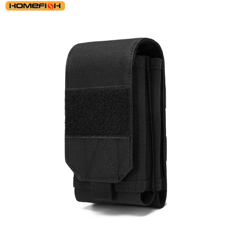 Double Molle Laser Cell Phone Pouch Tactical Belt Edc Holder Waist Accessories Bag Outdoor Camping