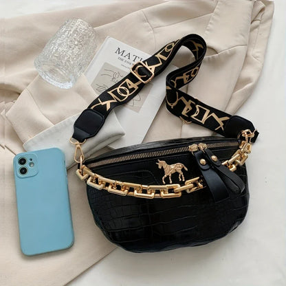 Simple Mini Breast Pocket Outdoor Leisure Bag Multi-Function Large Capacity Storage Mobile Phone