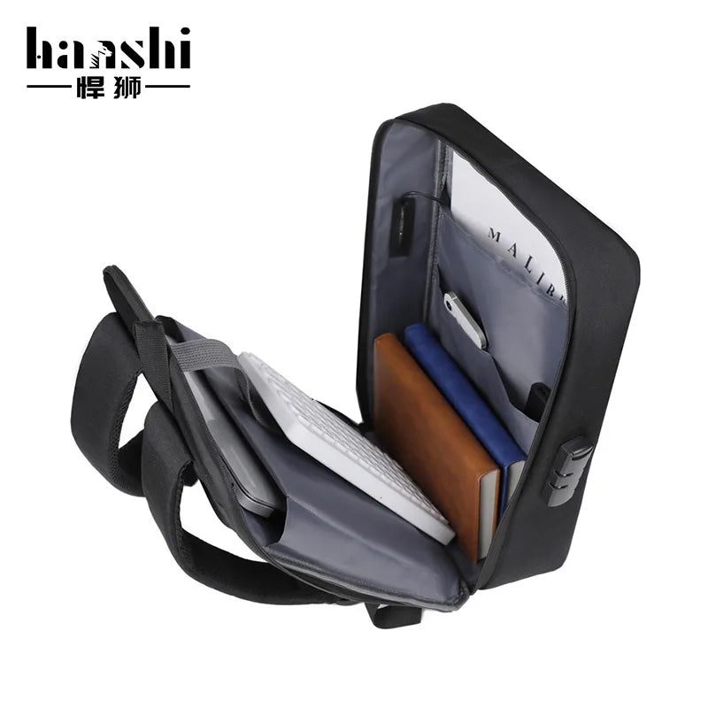 Men S Business Backpack Leisure Travel Women Password Lock Commuting Shoulder Waterproof Computer