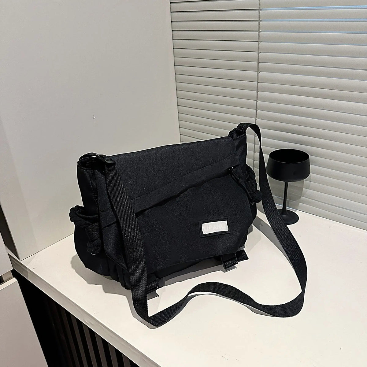 Homefish Nylon Handbags Shoulder Bag Large Capacity Crossbody Bags Teenager Messenger Student School