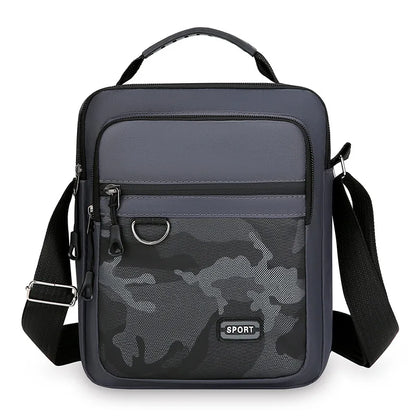 Multifunctional Simple Sports Outdoor Shoulder Crossbody Bag Trend Men S Large Capacity