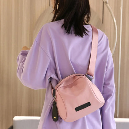 Dome Crossbody Bag – Lightweight Wide Strap Shoulder Purse for Women