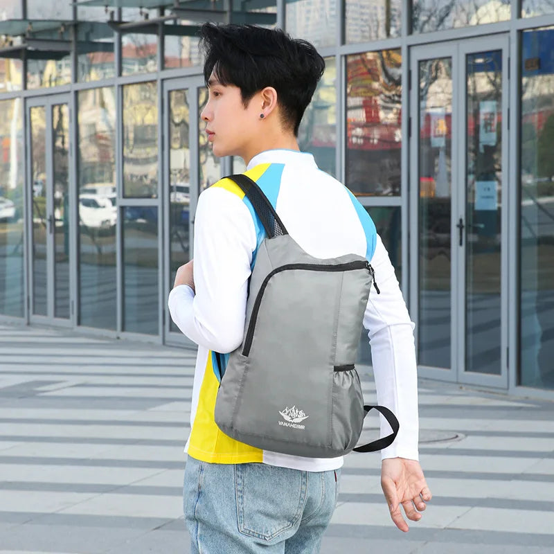 Cycling Lightweight Folding Backpack Outdoor Hiking Marathon Portable