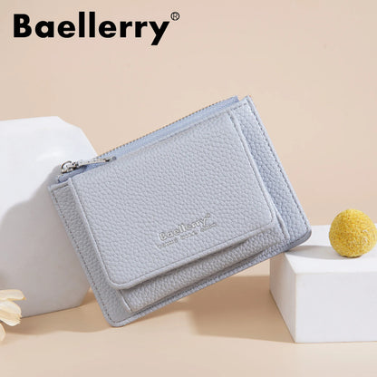 Three-Fold Buckle Women S Multi-Functional Multi-Slot
