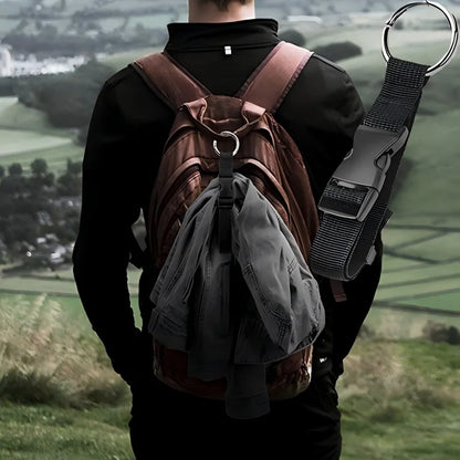Travel Luggage Fixed Strap Backpack External Portable Release Buckle Add-A-Bag Belt Jacket Holder