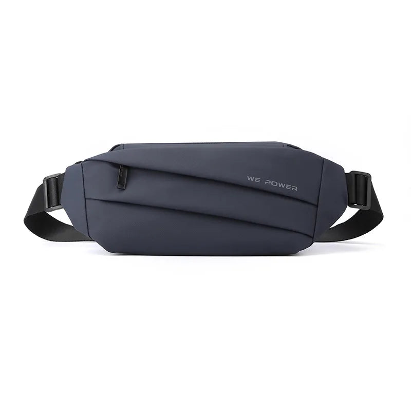 Men S Chest Bag Crossbody Outdoor Sports Waist Large Capacity Mobile Phone Storage Backpack