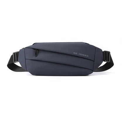 Men S Chest Bag Crossbody Outdoor Sports Waist Large Capacity Mobile Phone Storage Backpack