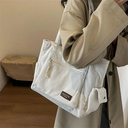 Large Capacity Women's Shoulder Tote Bag – Stylish Daily Handbag