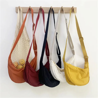 Crescent Crossbody Bag Women Large Capacity Lightweight Shoulder Bag