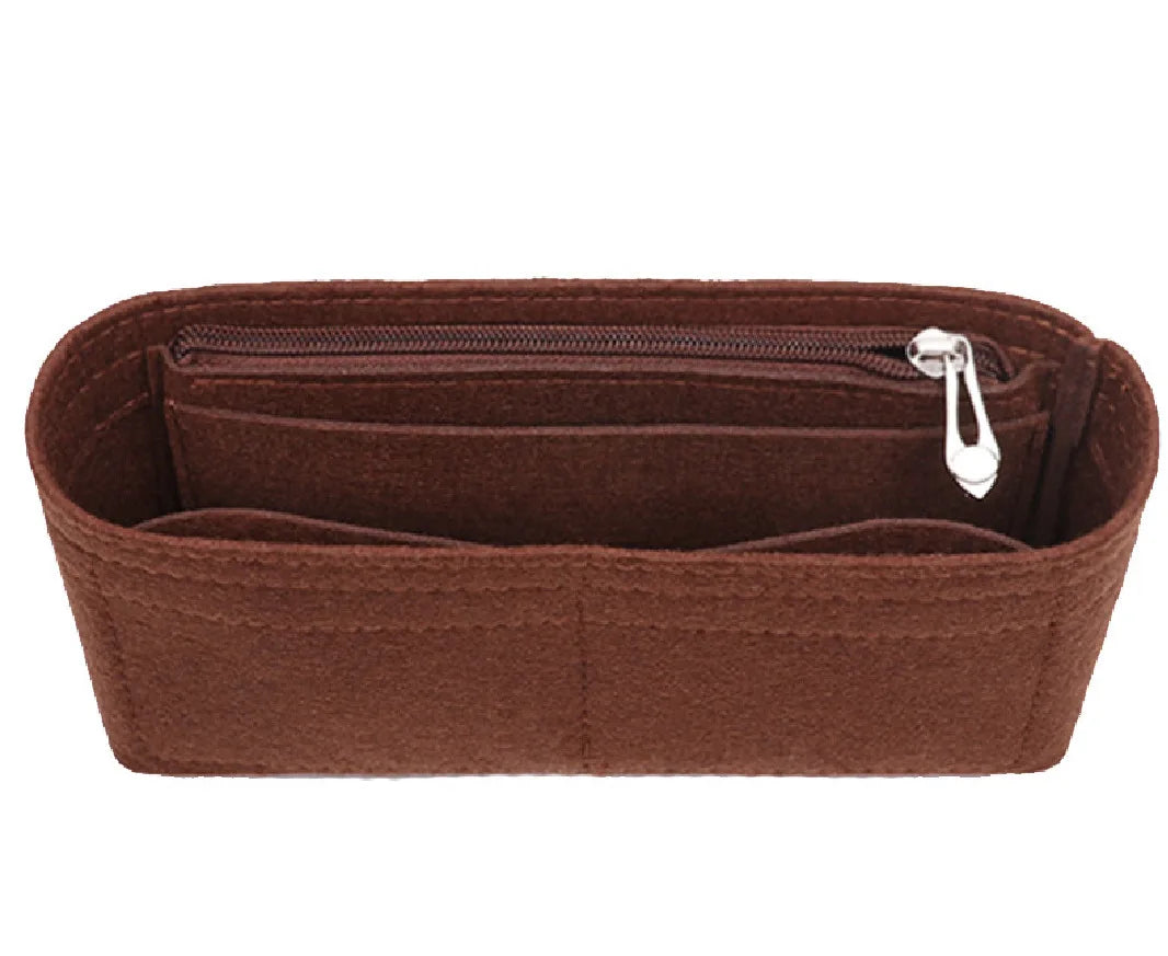 Homefish Felt Insert Bag Organizer Handbag Purse Longchamp Mini Shoulder
