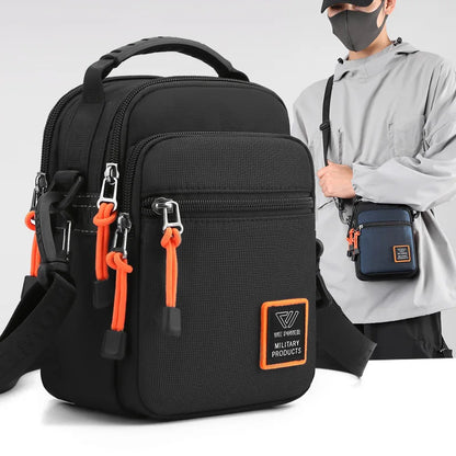 Men S Outdoor Crossbody Sports Leisure Shoulder Bag Multi-Function Wear Belt Hang