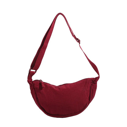 Nylon Crossbody Bag for Women – Lightweight Casual Shoulder Bag
