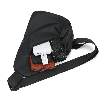 Chest Bag Men S Women Waterproof Oxford Cloth Light Shoulder Crossbody Sports Waist Mobile Phone