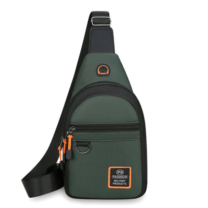 Men's Crossbody Chest Bag – Large Capacity Outdoor Sling Pack