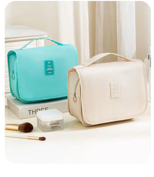 Portable Hook Toilet Bag Multi Functional Travel Waterproof Wear Resistant Layer Storage Large
