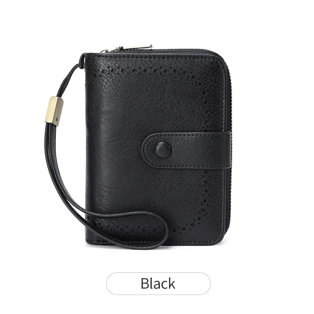 Rfid Anti-Theft Brush Ladies Purse Oil Wax Leather Organ Card Bag European American Retro