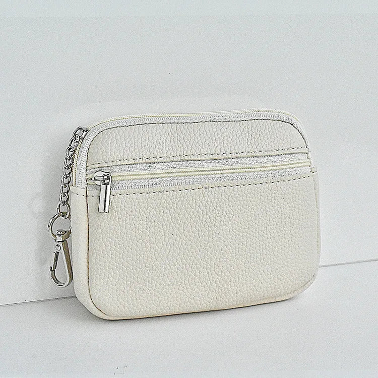 Men S Women Multi-Functional Zipper Coin Purse Lipstick