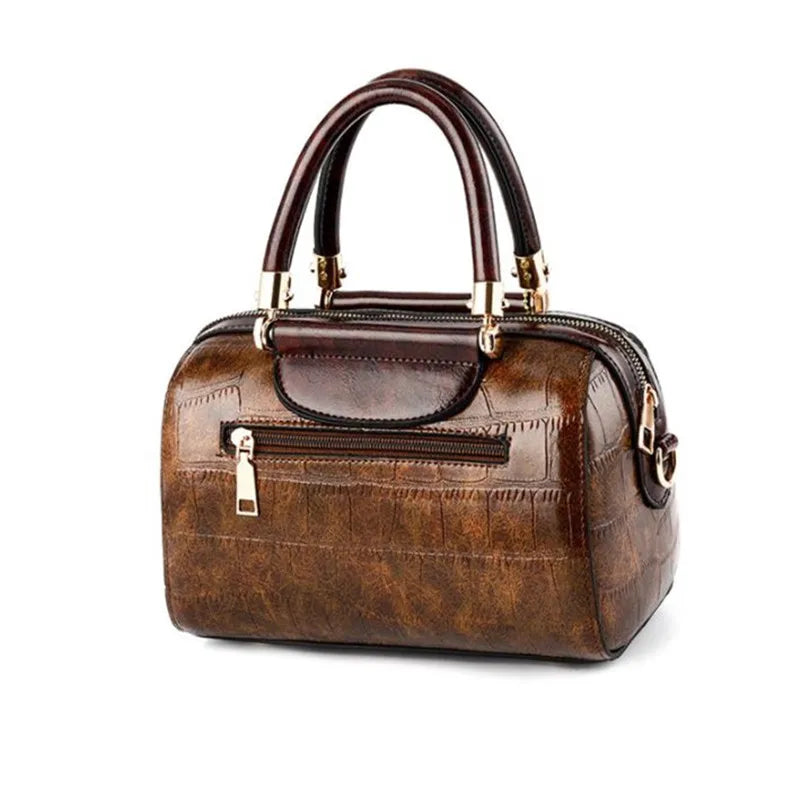 Luxury Design Handbags Shoulder Bags Top Pu Leather Women Handbag Classic Crocodile Tote Bag Female