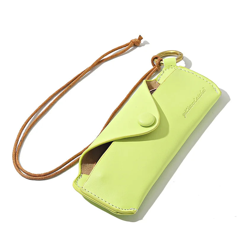 Portable Glasses Crossbody Bag Sunglasses Box Protect Both Men Women Hanging Their Necks