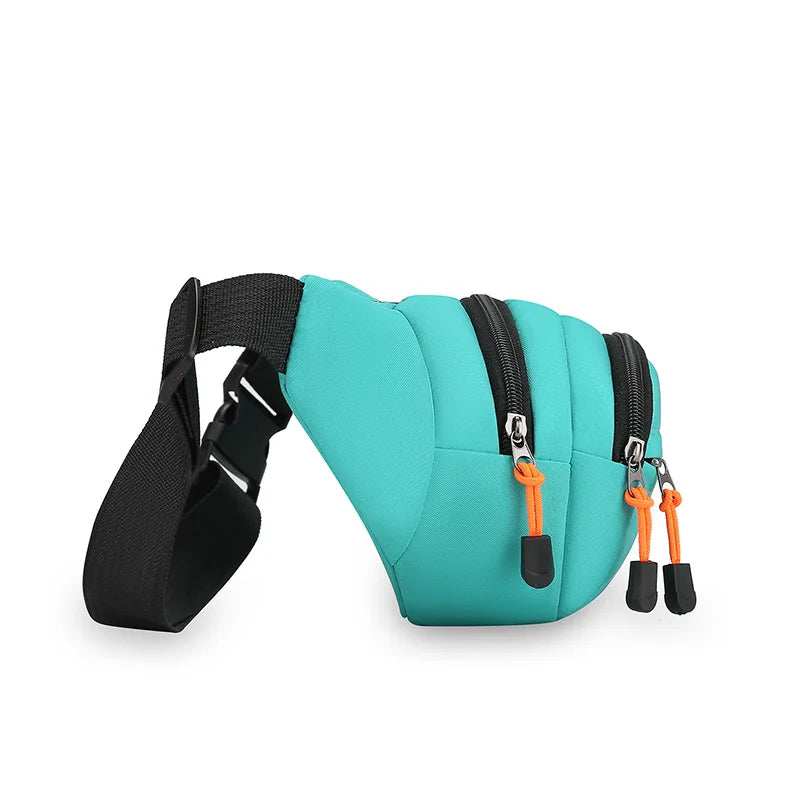 Multifunctional Men S Women Mobile Phone Cashier Large Capacity Wear-Resistant Waterproof Satchel