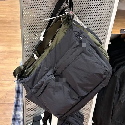 Top Thickened Casual Messenger Bag Single Shoulder Bag Large Capacity Laptop - Thick