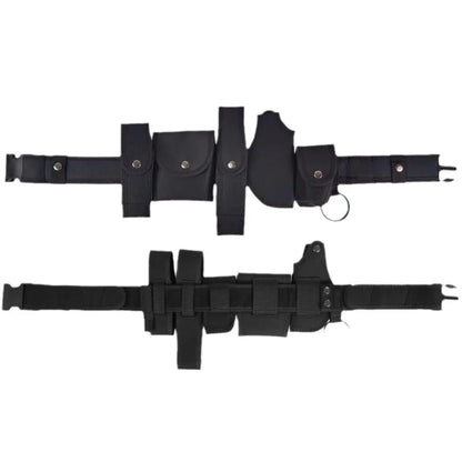 Outdoor Training Oxford Cloth Fanny Pack Multi-Function Six-Piece Tactical Belt Cs Prop