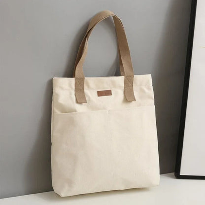 Large Canvas Tote Bag for Women – Everyday Shoulder Handbag
