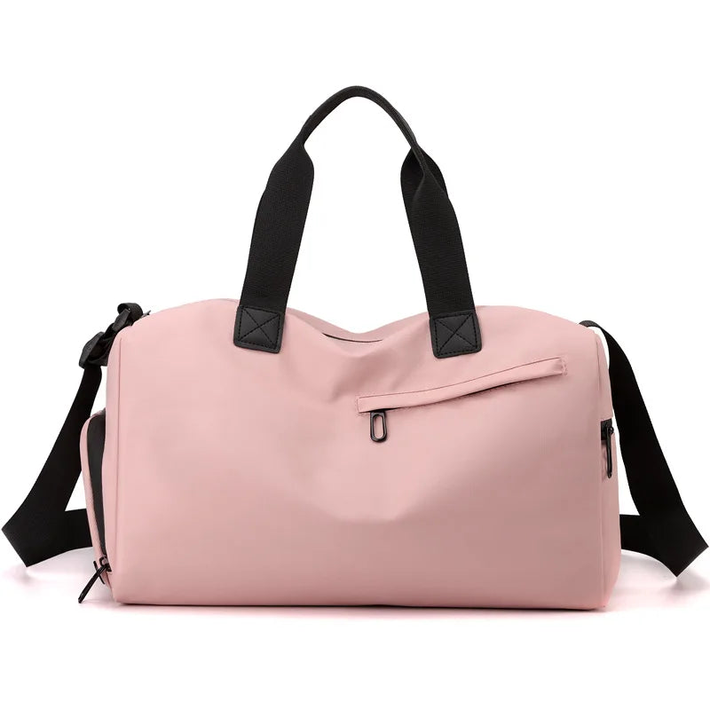 Minimalist Weekend Duffle Bag Lightweight Water-Resistant Sports Gym Bag Multi-Pockets