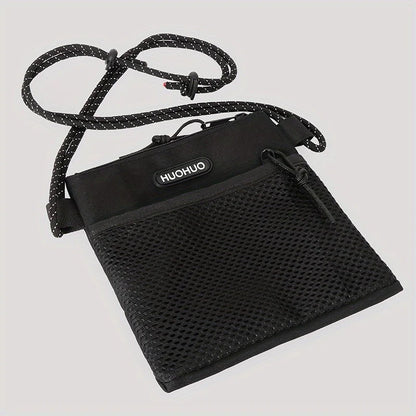 Sports Mesh Crossbody Phone Bag Cycling Mini Shoulder Bag