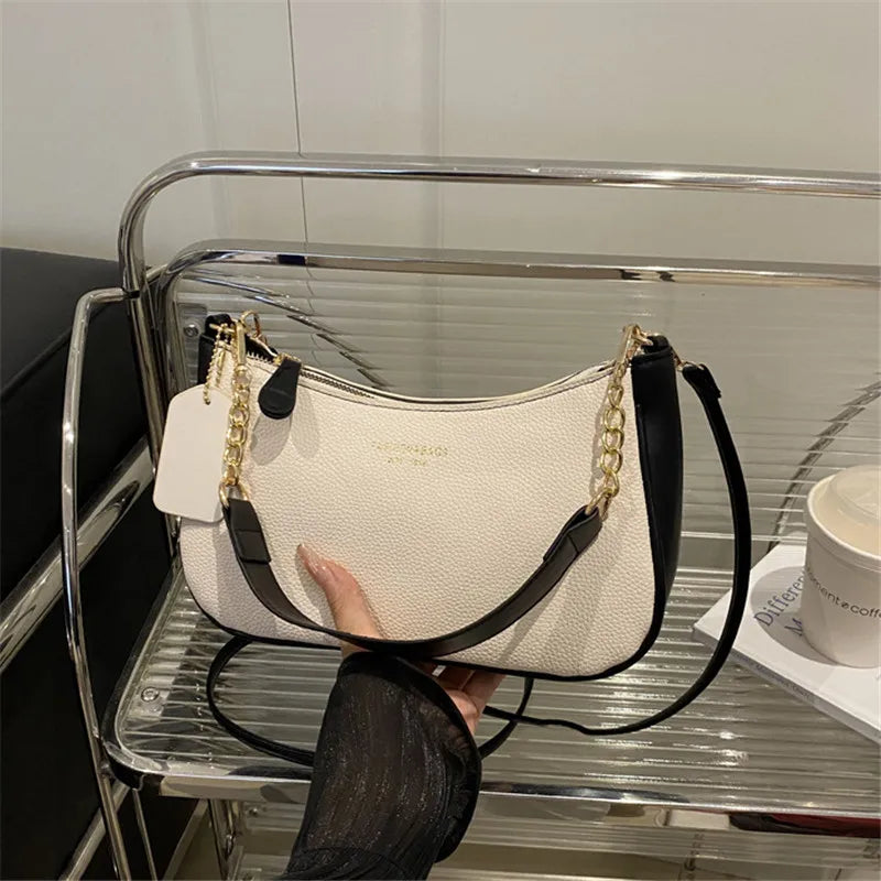 Underarm Shoulder Bag – Elegant PU Leather Crossbody Purse