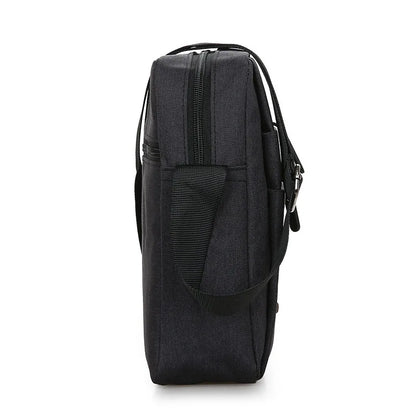 Multi-Layer Zipper Messenger Shoulder Bag Handbag Purse Business Travel Men S Bags Bolsas