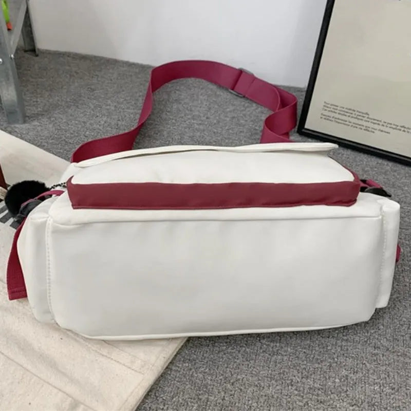 Waterproof Canvas Crossbody Messenger Bag for Teen Boys & Men