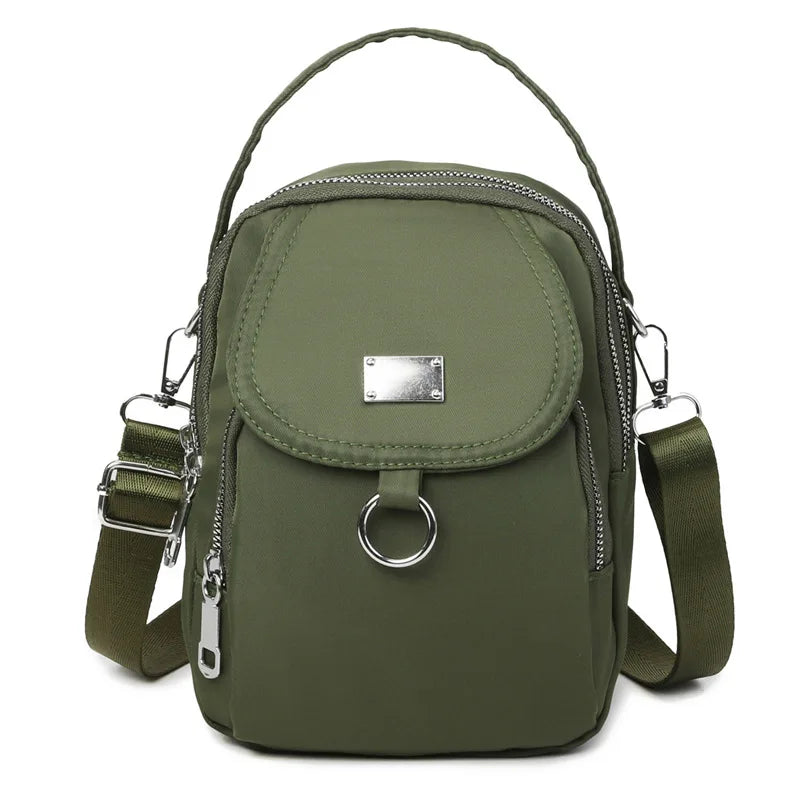 Crossbody Shoulder Bag – Compact Unisex Everyday Purse with Phone Pocket