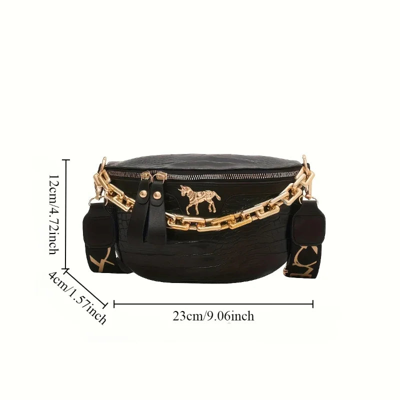 Simple Mini Breast Pocket Outdoor Leisure Bag Multi-Function Large Capacity Storage Mobile Phone