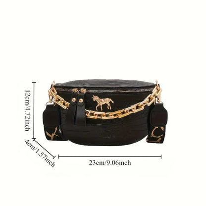 Simple Mini Breast Pocket Outdoor Leisure Bag Multi-Function Large Capacity Storage Mobile Phone